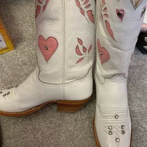 Brand new never worn custom made cowgirl boots